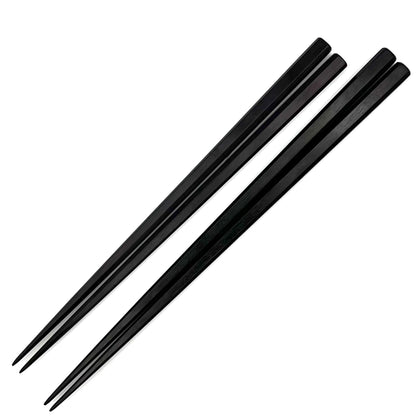 Edo-Karaki Oval Macassar Ebony Pair Chopsticks