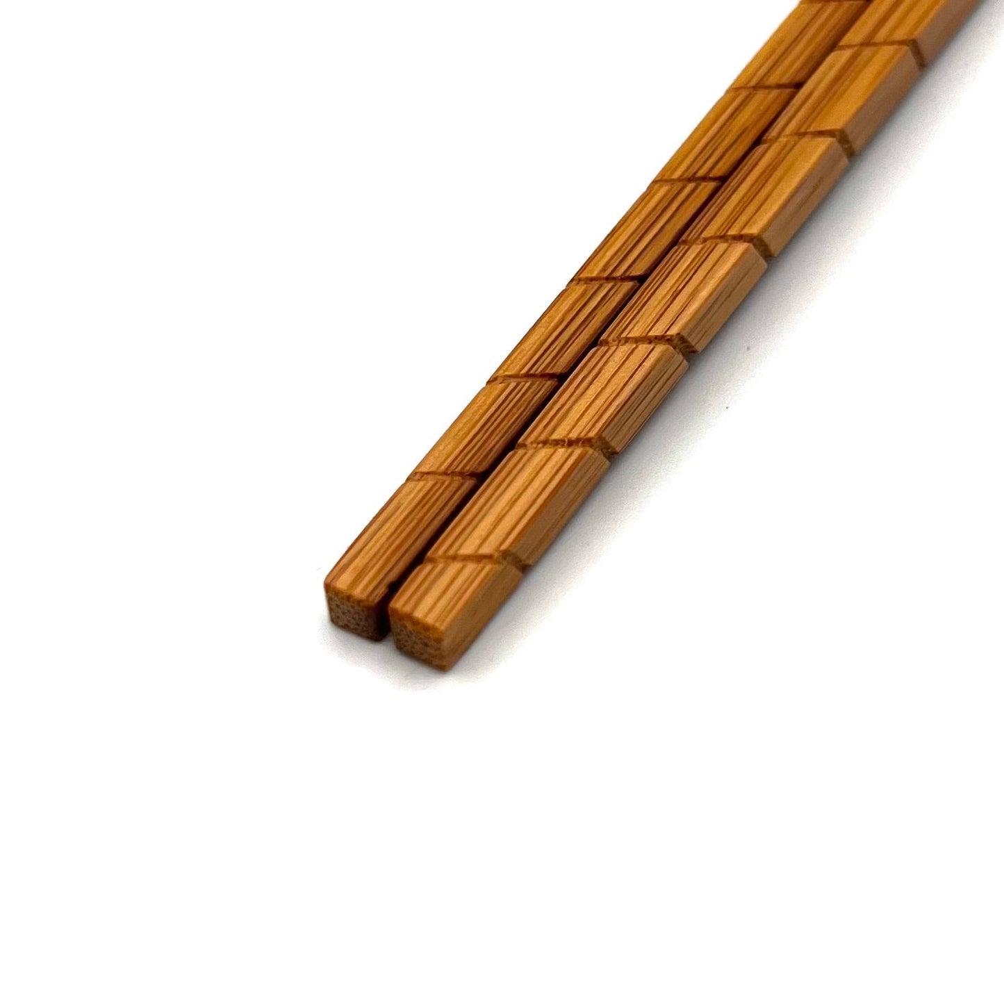 Satsuma Bamboo – Smoked Bamboo Cooking Chopsticks with Woven Rattan Grip