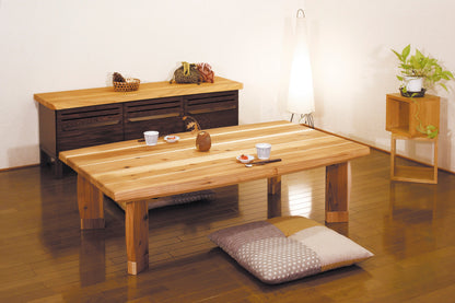 Japanese Solid Cedar Wood Heated Kotatsu - Sugina