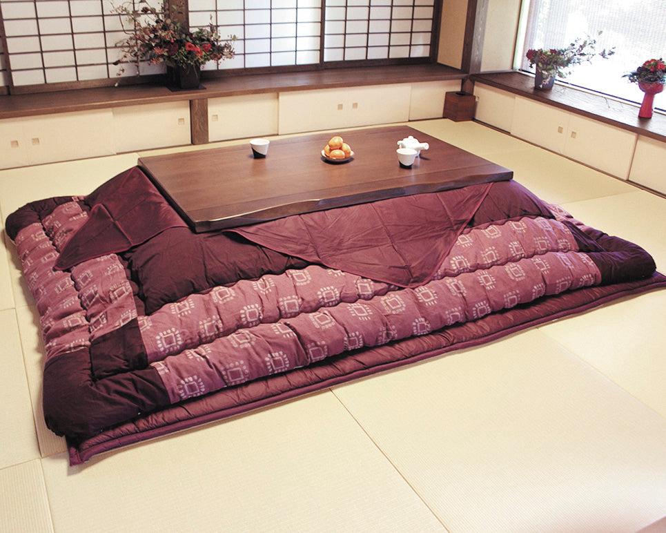 Walnut Natural Edge Kotatsu - Kagetu