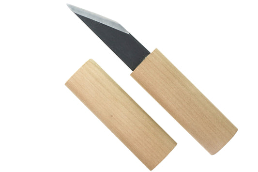 Right-Hand Kiridashi Knife with Sheath 21mm